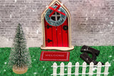 DIY Christmas Dollhouse Miniatures Set Dollhouse Figurine Table Top Decor