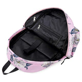 3 Piece School Backpack Lunch Bag Pencil Pouch for Teens