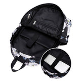 3 Piece School Backpack Lunch Bag Pencil Pouch for Teens