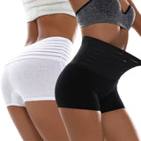 Women's High Waist Anti-slip Short Leggings
