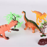 Kids Dinosaur Paradise Playmat with 9 Dinosaurs Models