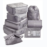 8PCS Travel Luggage Packing Cubes Organizers Set