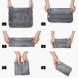 8PCS Travel Luggage Packing Cubes Organizers Set