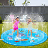 Water Spray Sprinkle Playing Mat for Kids