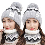 Knit Beanie Hat for Women