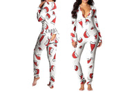 Women Christmas One Piece Jumpsuit