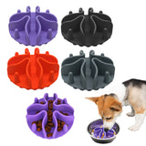 Slow Feeder Dog Bowls Insert Soft Silicone Slow Eating Puppy Food Bowl for Dogs