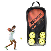 Pickleball Paddles and Balls Set with Carry Bag