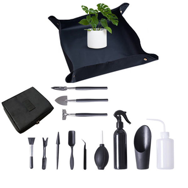 12 Pcs Succulent Plants Tools Kit Mini Garden Planting Hand Tools Set