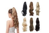 Natural Thick Clip-In Style Long Curly Ponytail Hair Extensions