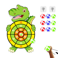 Dart Board for Kids with 12 Sticky Balls