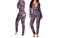 Women Christmas One Piece Jumpsuit