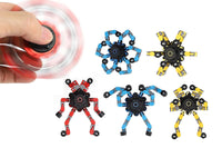 3Pcs Fidget Spinner Toys Transformable Mechanical Gyro Toys Random Color