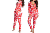 Women Christmas One Piece Jumpsuit