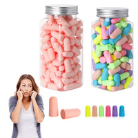 60Pairs Soft Foam Ear Plugs Travel Reusable Sleeping Earplug