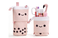 Standing Pencil Case Cute Telescopic Pen Bag