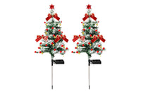 Solar Christmas Tree Lights Outdoor Yard Stake Decorative Lights