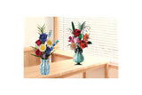 Flowers Bouquet Building Blocks Set with Vase