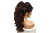 Natural Thick Clip-In Style Long Curly Ponytail Hair Extensions