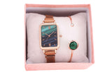 Fashion Square Watch Bracelet Set for Women