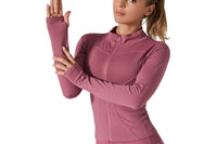 Women Zip Up Yoga Jacket