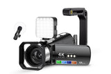 4K Video Camera Camcorder 64MP Vlogging Camera With 28X Digital Zoom for YouTube