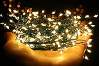 3M Battery Powered LED Green Copper Wire Party Light String