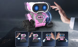 Rechargeable Remote Control Robot Toy with Gesture Sensing and LED Light Effects