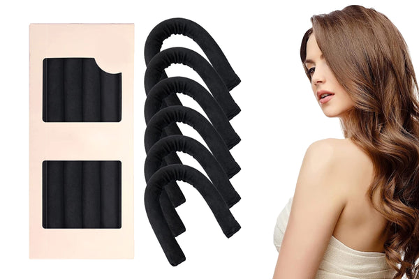 Heatless Hair Curler for Long Medium Hair Curls