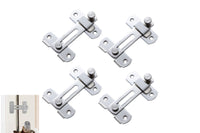 4Pcs Barn Door Latches Stainless Steel Barn Gate Flip Door Locks