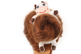 Cute Animal Scrunchies Hair Ties Plush Hair Bands