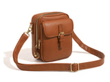 PU Leather Crossbody Bag with Card Slots Small Messenger Bag Shoulder Bag Purse