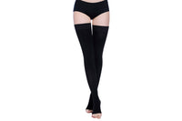 Support Stockings Open Toe High Stockings Plus Size Calf Sleeve