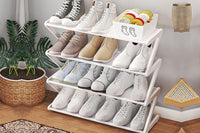 4 Tier Shoe Rack Storage Organizer Shelf Stand Shelves Shoe Storage