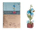 DIY Wooden Flower Bouquet 3D Puzzle Craft Kit for Handmade Decoration