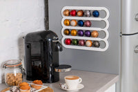 Magnetic Wall Mounted Coffee Pod Capsule Holder for Nespresso Vertuo Capsules