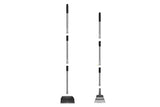 Dog Pooper Scooper Long Handle Stainless Steel Tray Rake Set