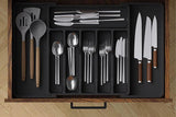 Expandable Utensil Tray Kitchen Drawer Organizer for Forks Knives