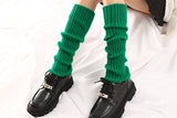 Leg Warmers for Women 80s Ribbed Knitted Long Socks for Party Sports