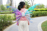 Electric Butterfly Wings with LED Lights and Music