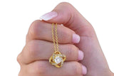 Eternal Preserved Rose Gift Box With Elegant Necklace for Mom Girlfriend Wife