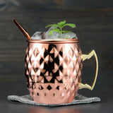 2Pcs 18oz Stainless Steel Moscow Mule Mugs