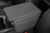 Microfiber Leather Car Center Console Cover with 2 Storage Bags