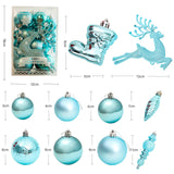 30PCS Christmas Ball Ornament Christmas Tree Hanging Balls