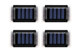 4Pcs Solar Powered Door Fence Wall Lights Water-Resistant Garden Lamp