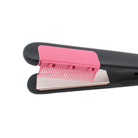 Flat Iron Comb Attachment for Hair Straightening