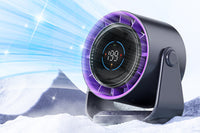 Digital Rechargeable Table Fan –  Ultra Quiet & Wall Mountable!