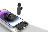 3-in-1 Wireless Lavalier Microphone for Android Phone iPhone
