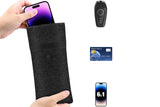 Car Key Pouches RFID Phone Wallet Anti Tracking Shielding Cases