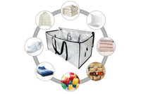 2Pcs Oversized Storage Bags for Christmas Decorations